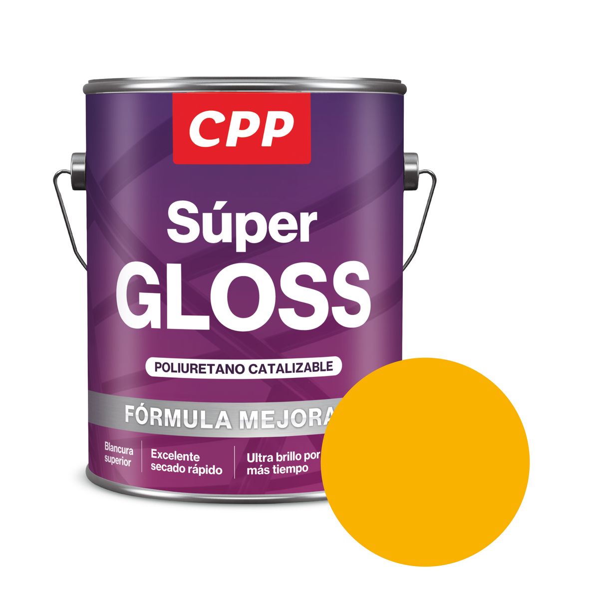 Super Gloss Amarillo Md 1GL, marca CPP - Foto Principal