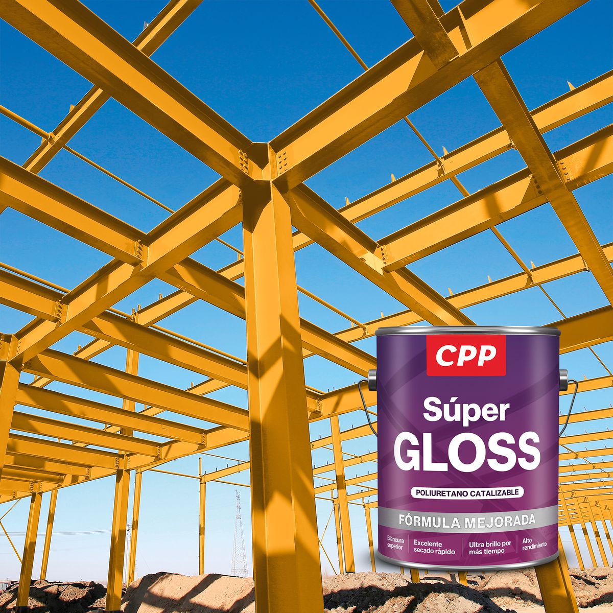 Super Gloss Amarillo Md 1GL, marca CPP - Foto 2