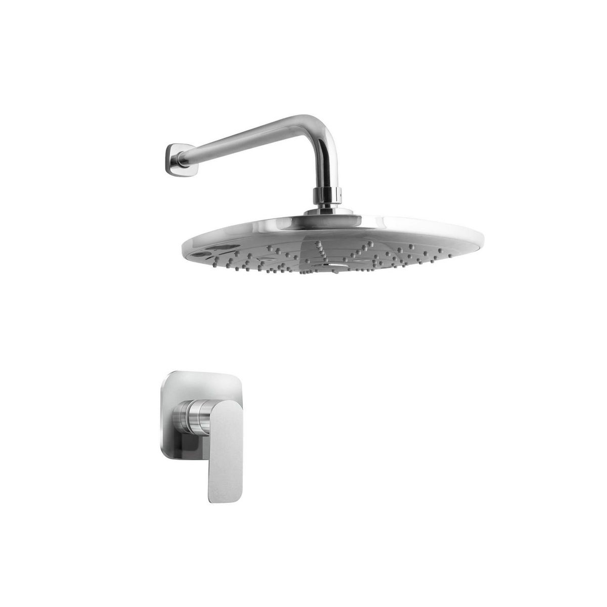 VAINSA - Mezcladora Monocomando para Ducha Glamour Cromado