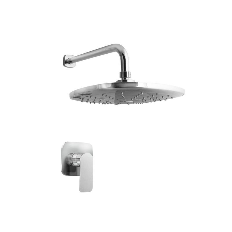 VAINSA - Mezcladora Monocomando para Ducha Glamour Cromado