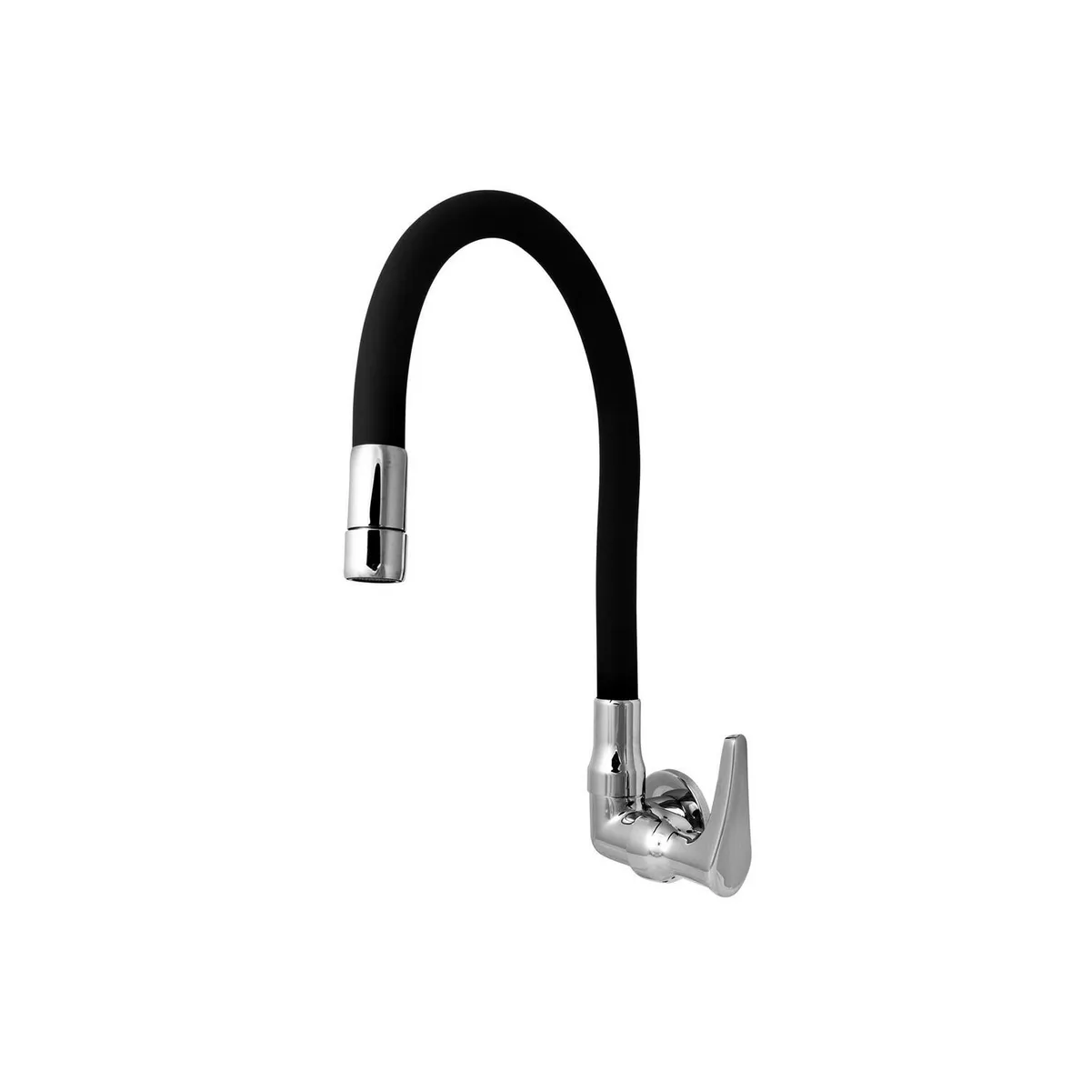 VAINSA - Llave para Lavadero Flex Negro Portofino