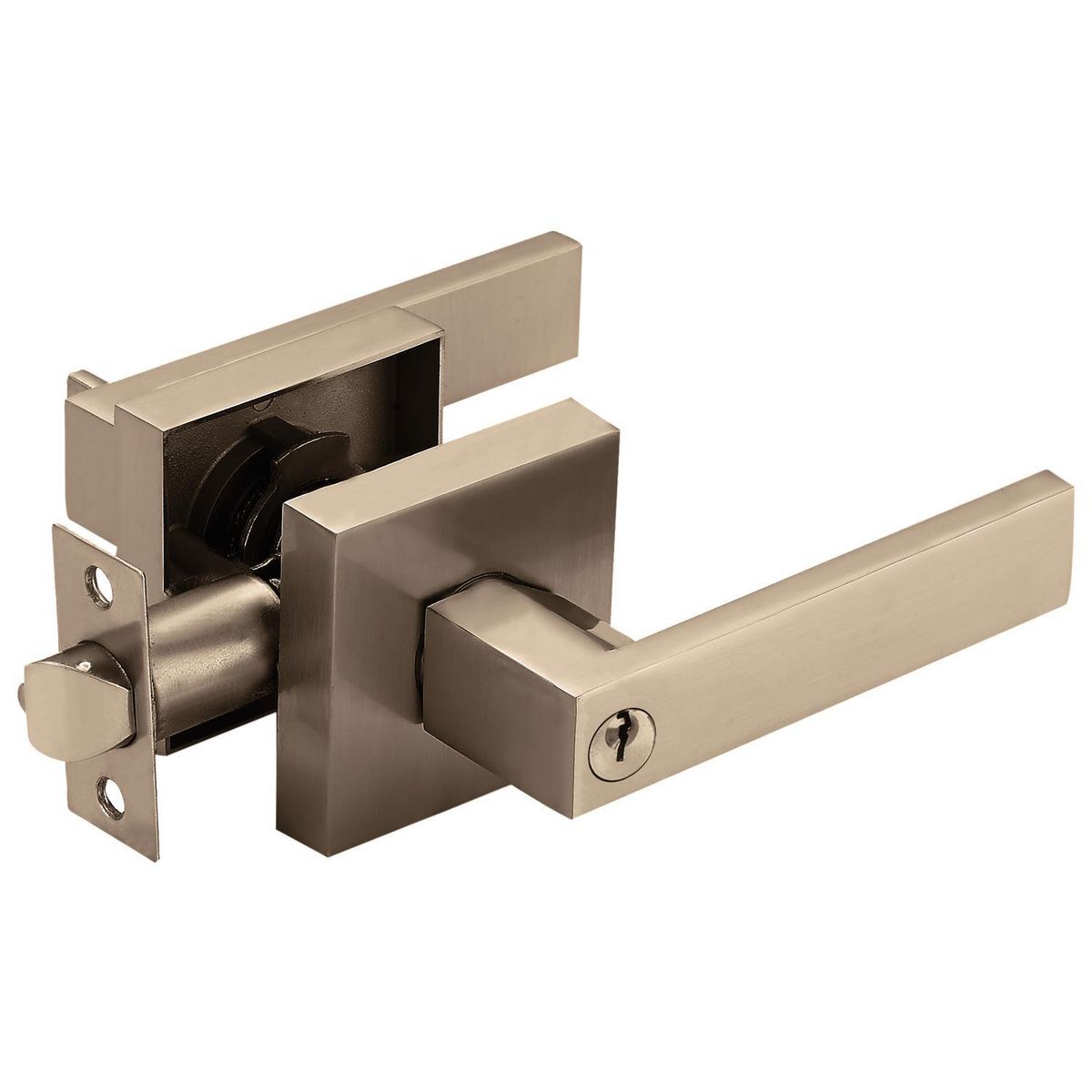 TRAVEX - Cerradura de Manija Dormitorio Ivana Bronce Antiguo