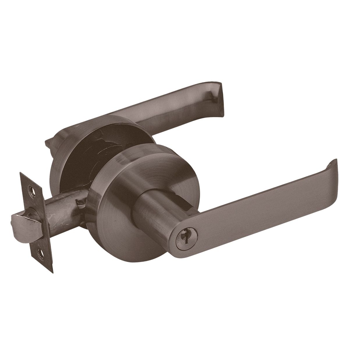 TRAVEX - Cerradura de Manija Dormitorio Ivana Bronce Quemado