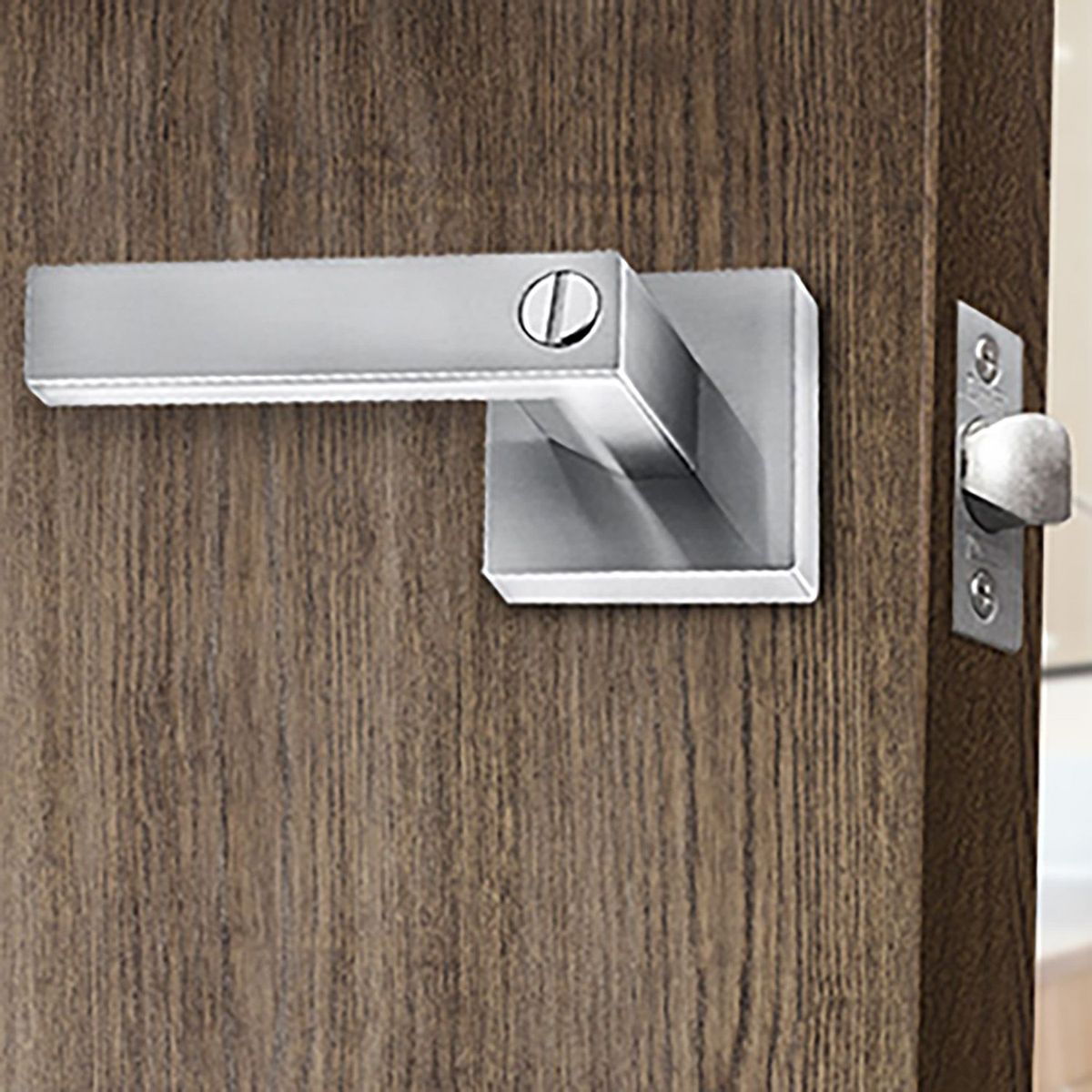 CANTOL - Cerradura de Manija Baño Danna Acero Inoxidable