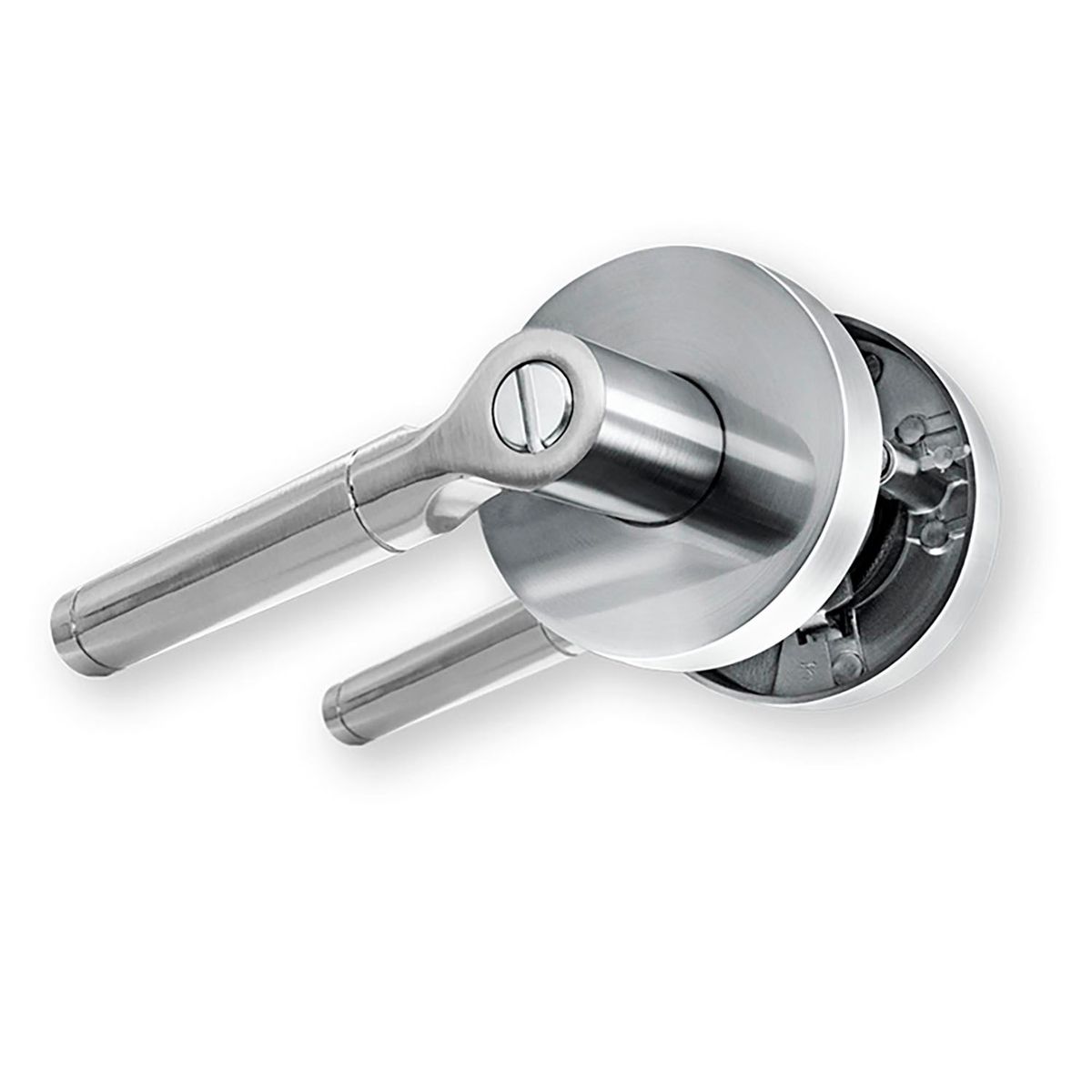 CANTOL - Cerradura de Manija Baño Flavia Acero Inoxidable