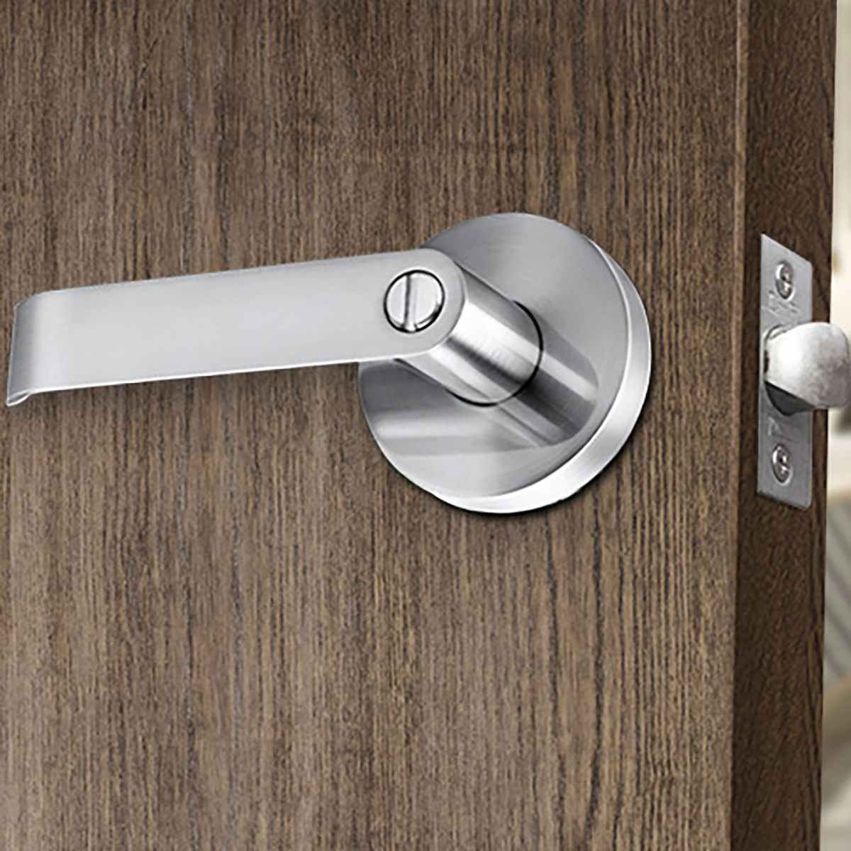 CANTOL - Cerradura de Manija Baño Allegra Acero Inoxidable