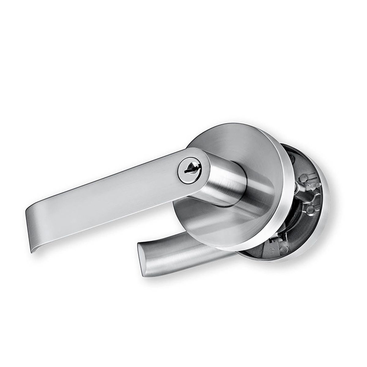 CANTOL - Cerradura de Manija Dormitorio Allegra Acero Inoxidable