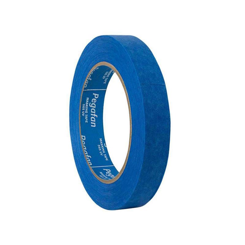 PEGAFAN - Cinta masking tape 18MMx50M Azul Pegafan