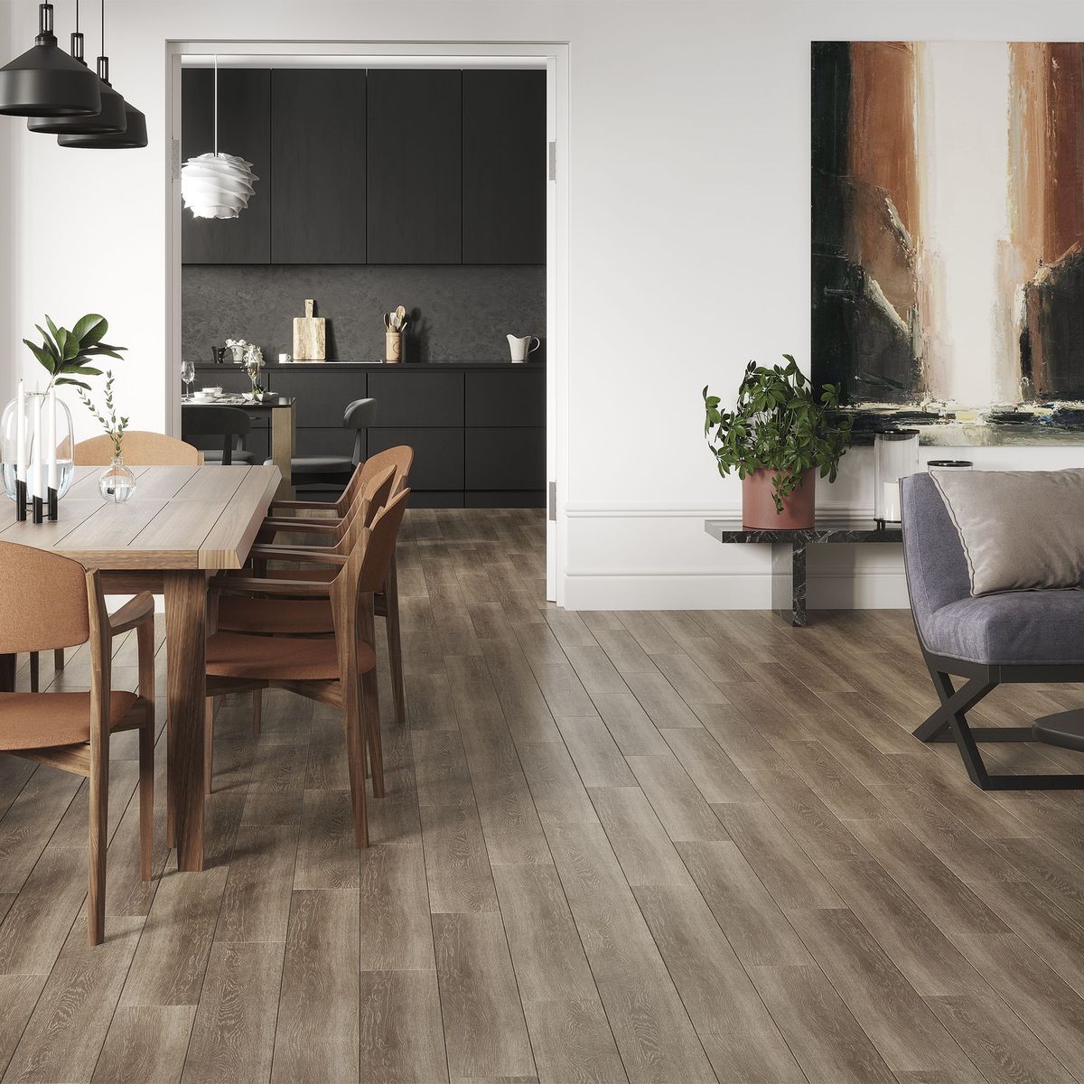GRAIMAN - Porcelanato Oak Beige Mate 15x60 1.60