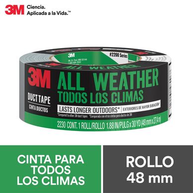 Cinta Adhesiva Duct Tape de Reparacin 3M Verde 1.88 in. x 30 yd.