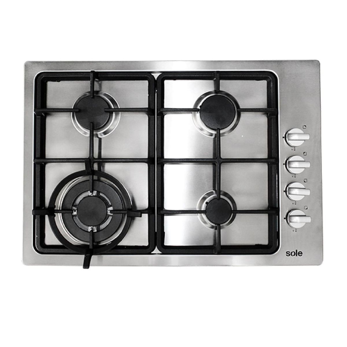 SOLE - Cocina empotrable Gas Sole 3120SOLCO048 X4 Quemadores