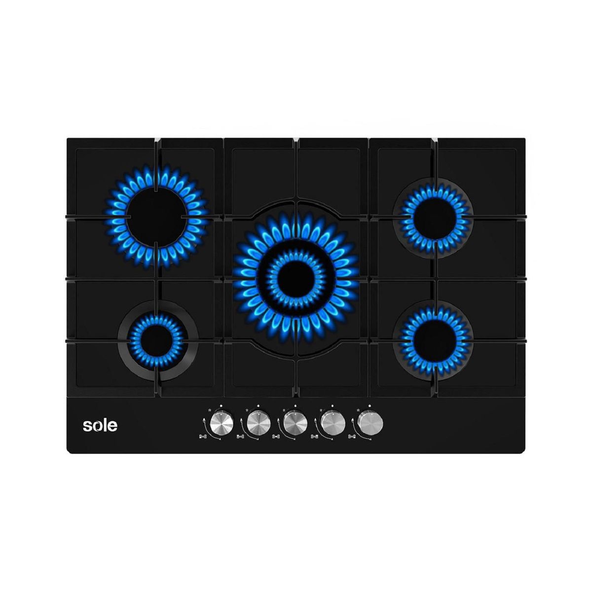 SOLE - Cocina empotrable Eléctrica Sole 3120SOLCO058V2 X5 Quemadores