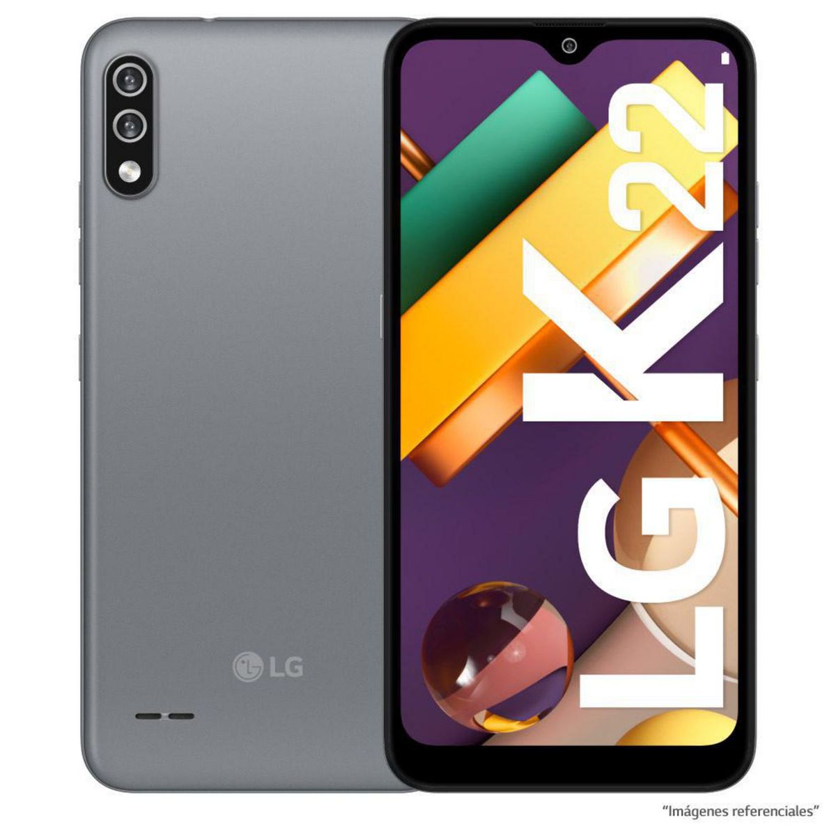 LG - LG K22 6.2" 32GB 2GB 13MP 5MP Titan