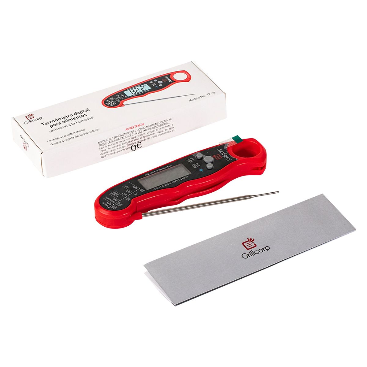 GRILLCORP - Termómetro de Aguja PRO TP 19