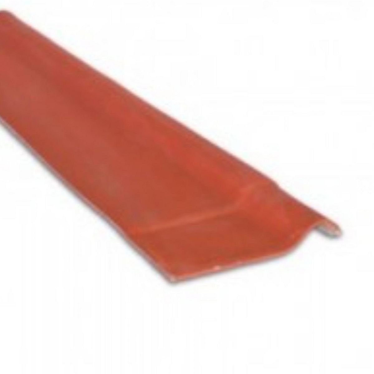 FIBRAFORTE - Cumbrera inf Fibrocemento 1.03x0.3m Flexiteja Rojo Fibraforte