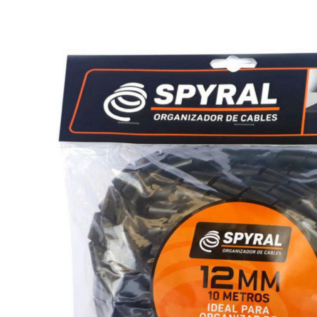 GENERICO - Portacables 12mm 10 Metros Negro