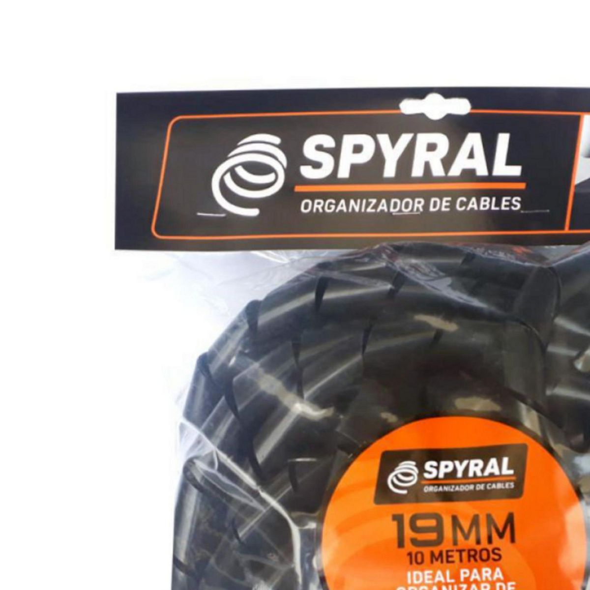 GENERICO - Portacables 19mm 10 Metros Negro