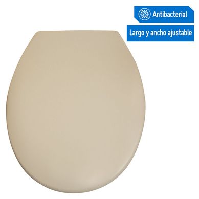 Asiento Tapa Inodoro Sifon Redondo Bone
