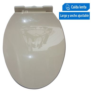 Asiento Tapa Inodoro Redondo Bone