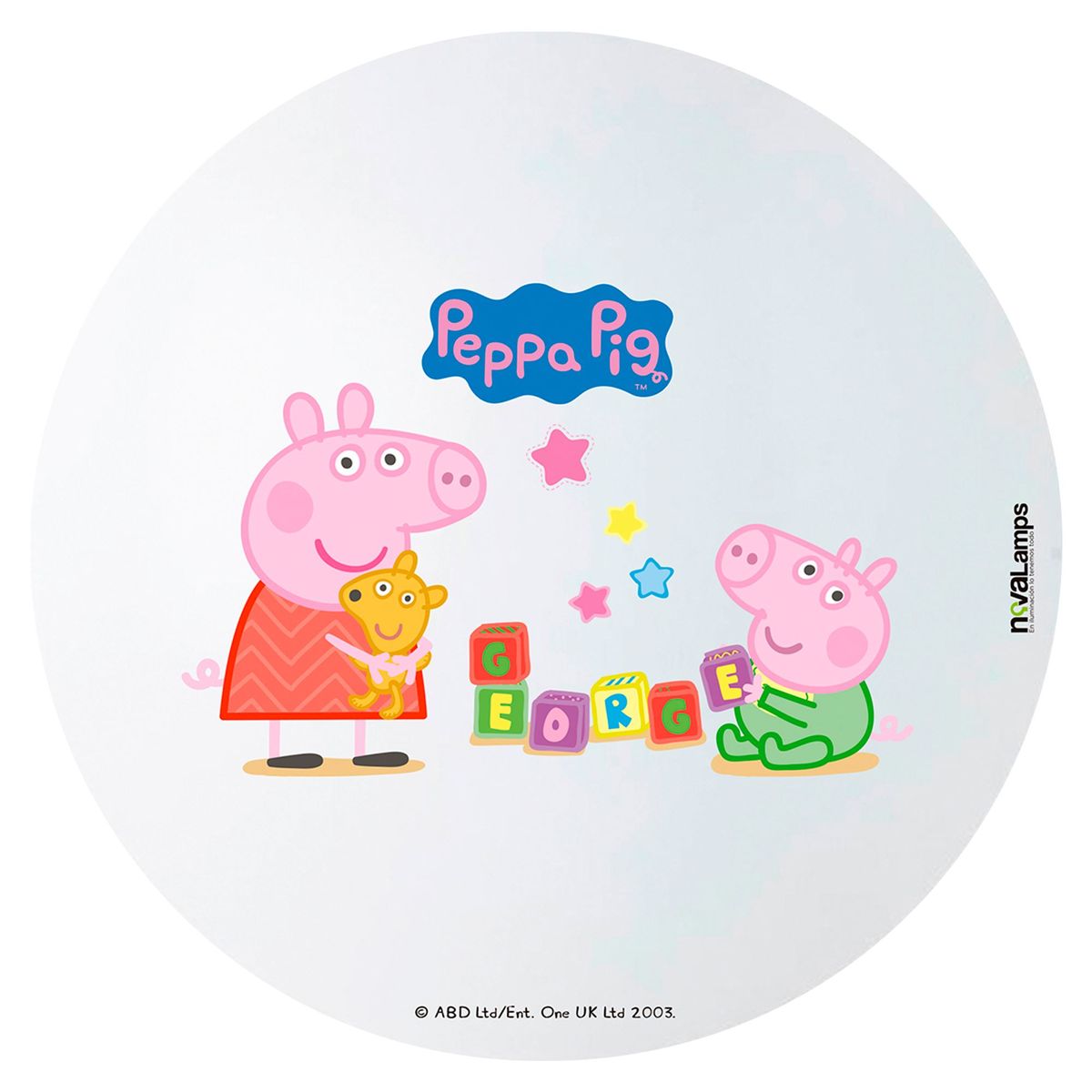 NOVALAMPS - Plafon Peppa Pig Baby 30W Smart