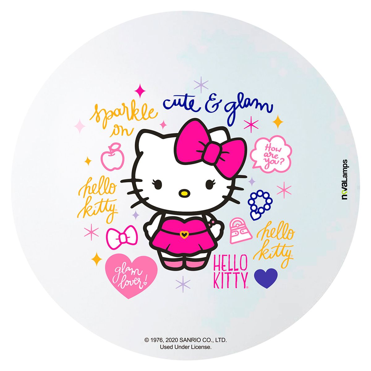 NOVALAMPS - Plafon Hello Kitty Fabulous 24W 3000K