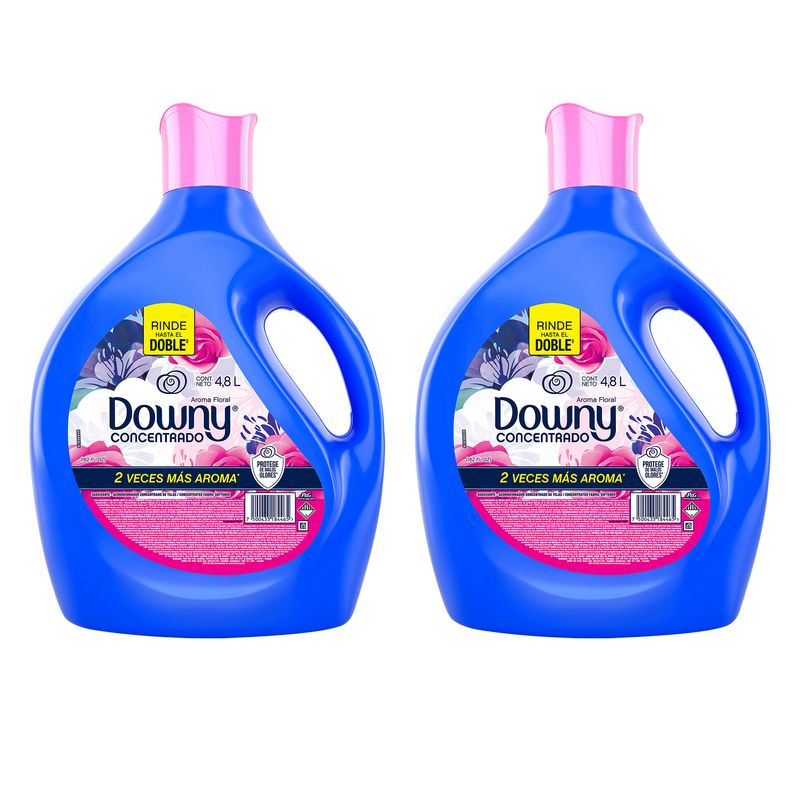 DOWNY - Pack x2 Suavizante Downy Floral 4.8 Litros
