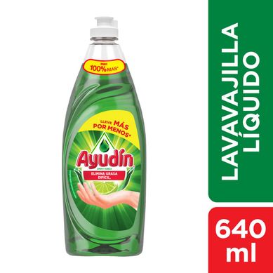 Lavavajilla Ayudn Limn y Sbila 640 ml.