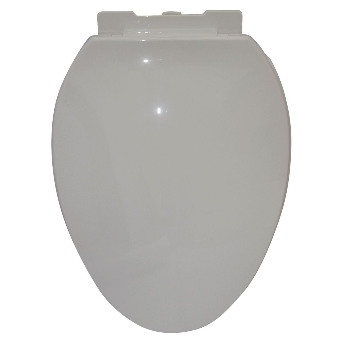 SENSI DACQUA - Asiento Tapa Inodoro Elongado Plástico Blanco