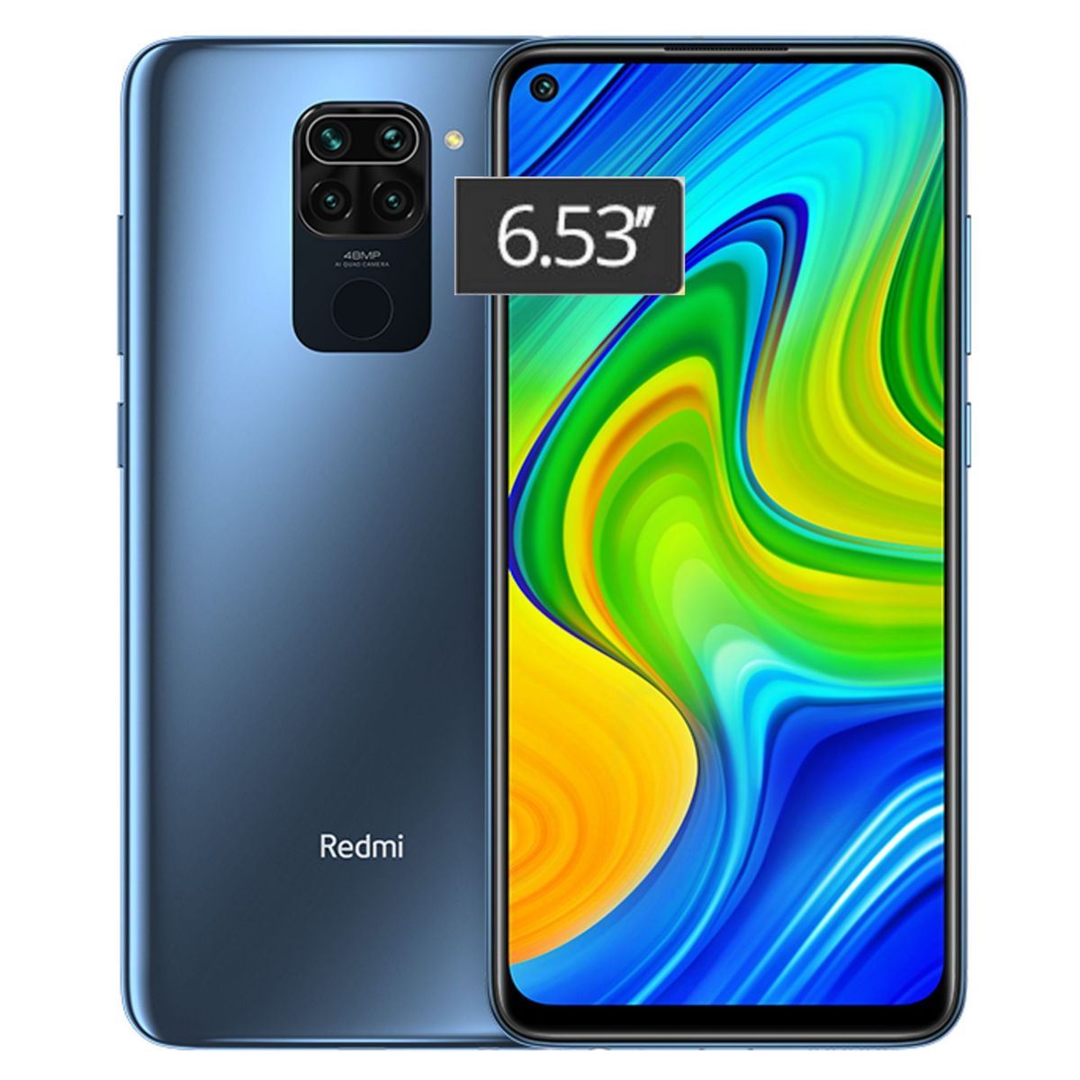 XIAOMI - Redmi Note 9 Midnight Grey 4GB RAM 128GB ROM