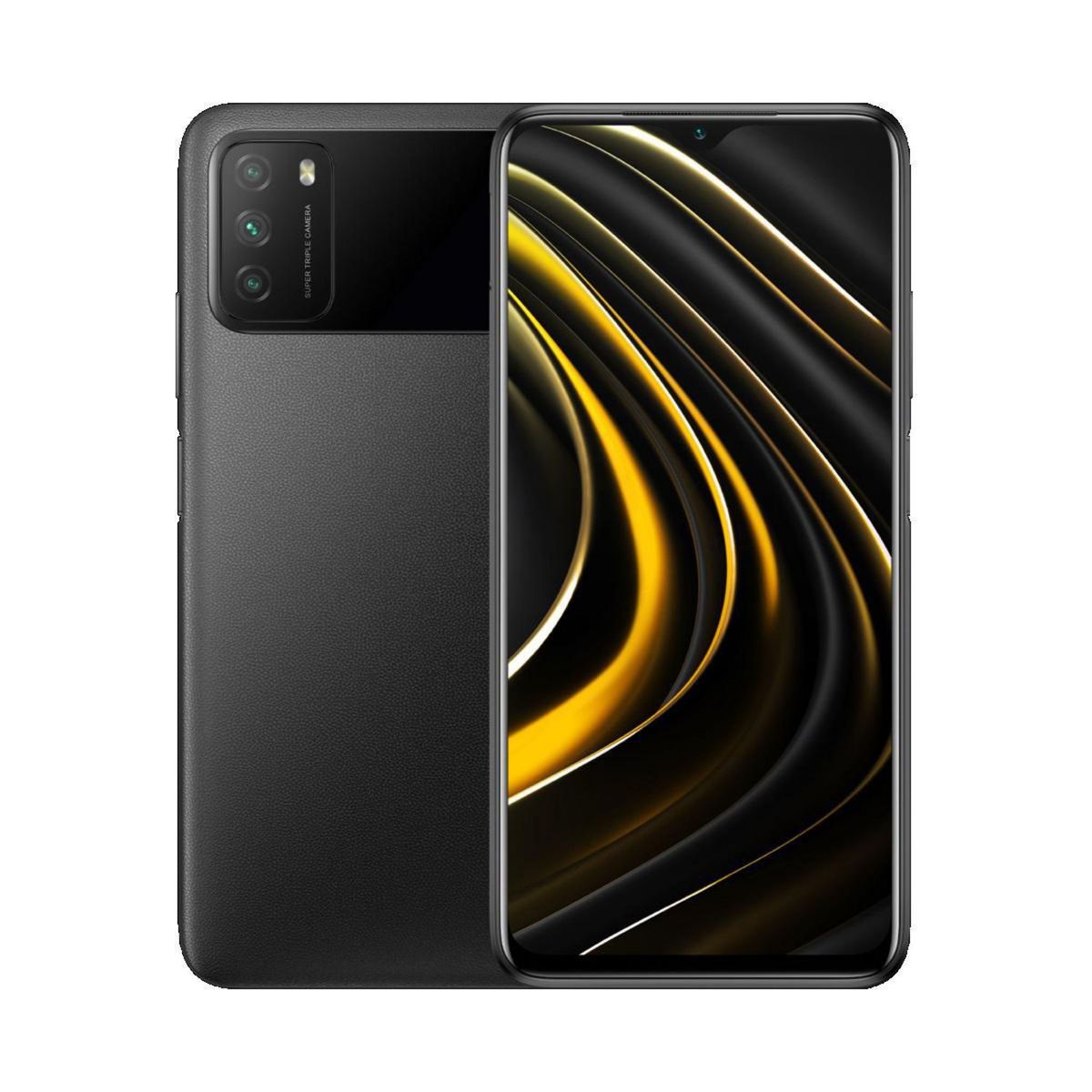 XIAOMI - POCO M3 Power Black 4GB RAM 64GB ROM