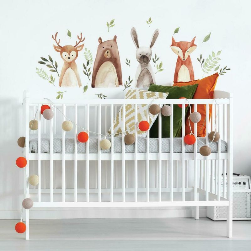 ROOMMATES DECOR - Stickers de Pared Animal Bosque