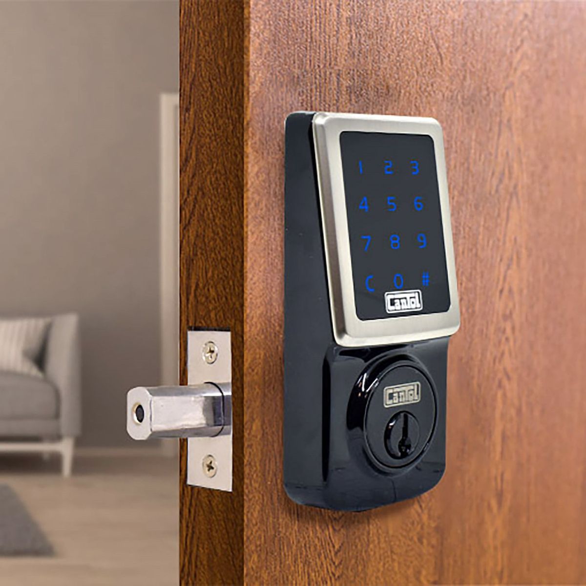 CANTOL - Cerrojo Digital 14 Negro Cantol