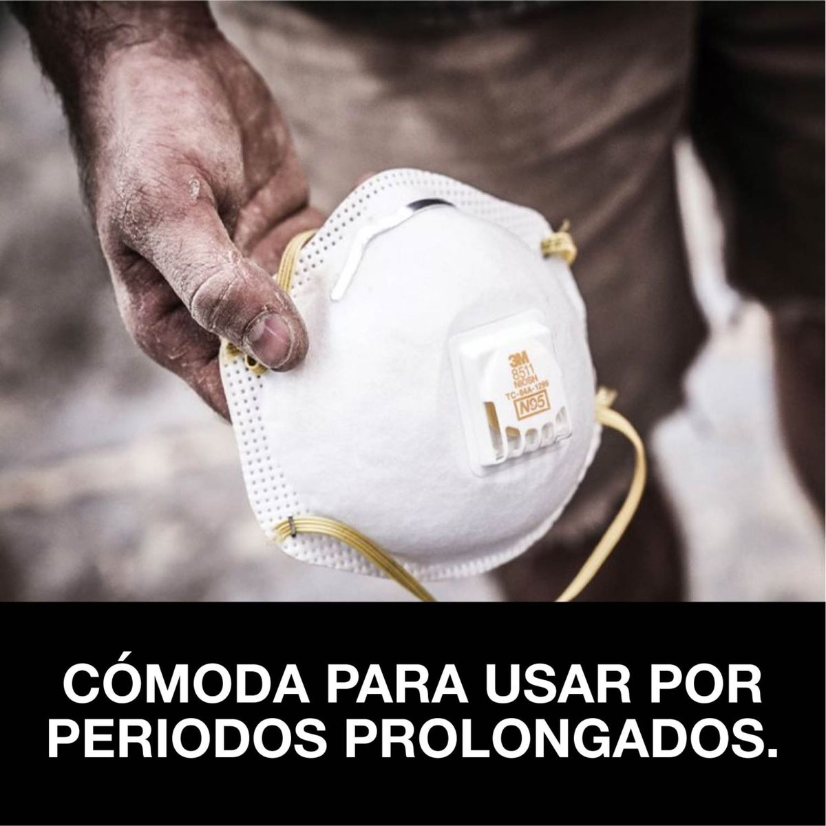 3M NEXCARE - Respirador con Válvula 8511 N95 x 5 unid.