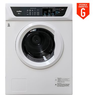 Secadora Mabe 9 Kg Elctrica SEM81BDBB Blanca