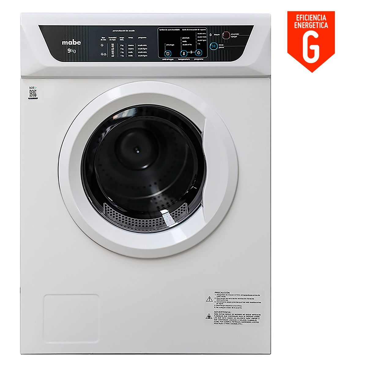 MABE - Secadora Mabe 9 Kg Eléctrica SEM81BDBB Blanca