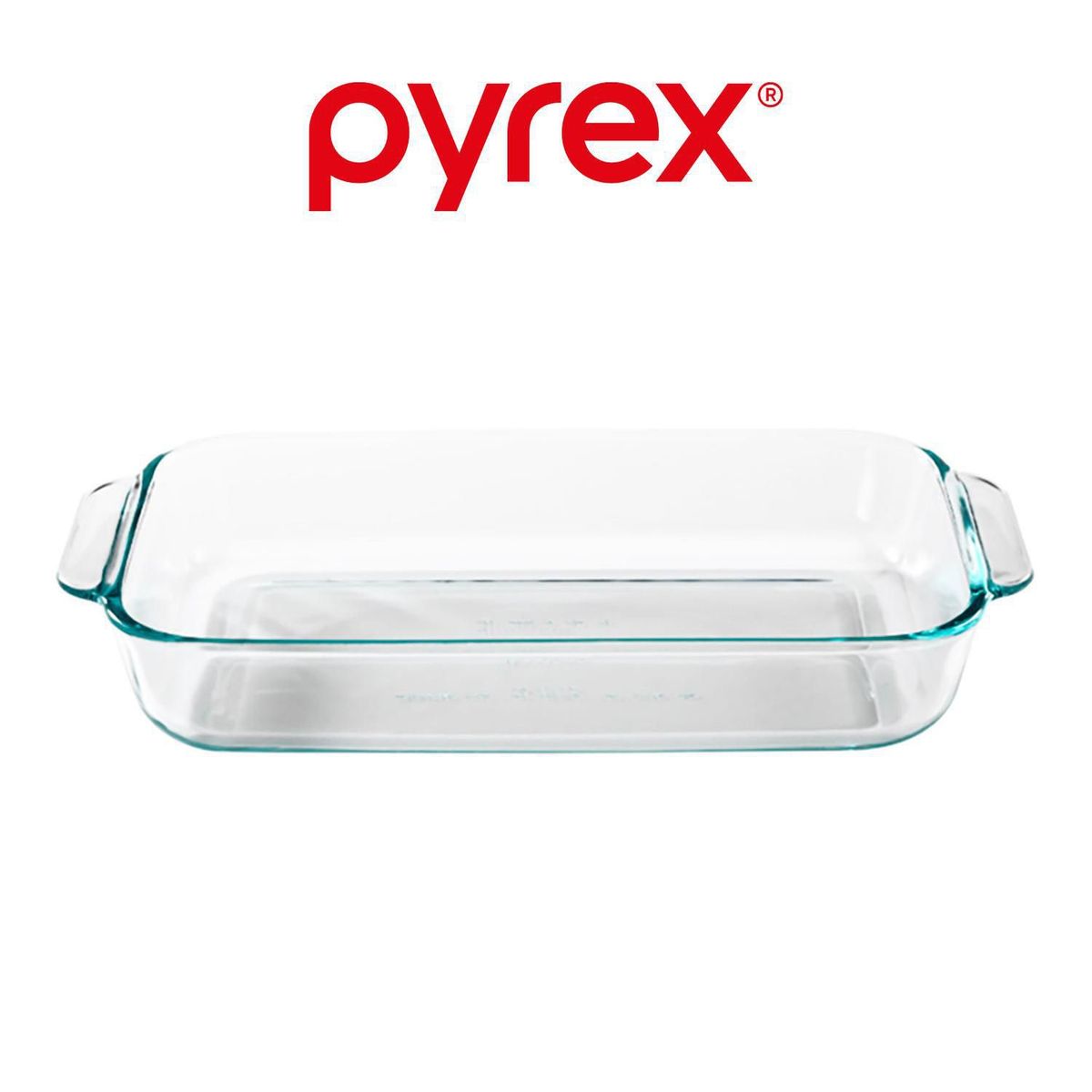 PYREX - Pyrex Fuente Rectangular Transparente 2L