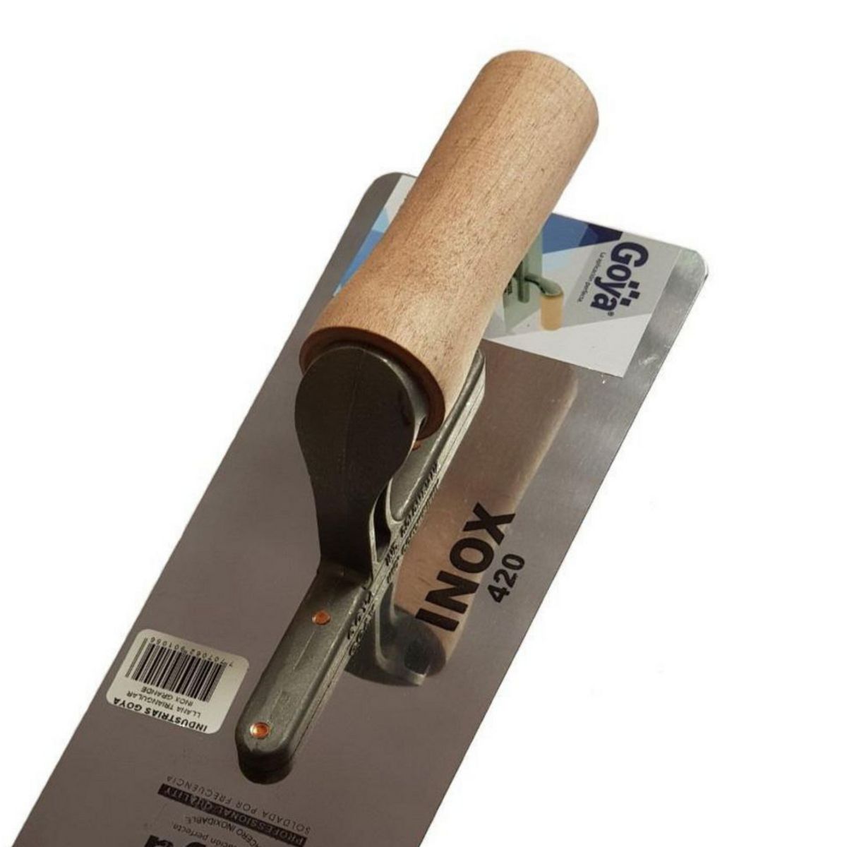 GOYA - Plancha Triangular Grande Inoxidable