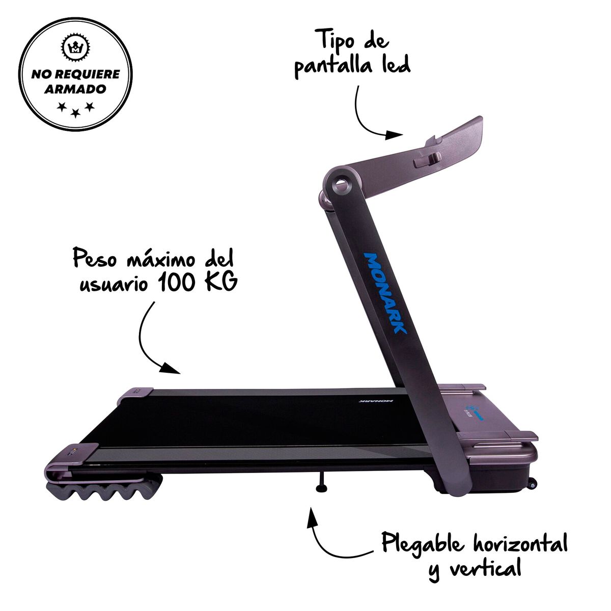 MONARK - Trotadora Eléctrica Monark I1