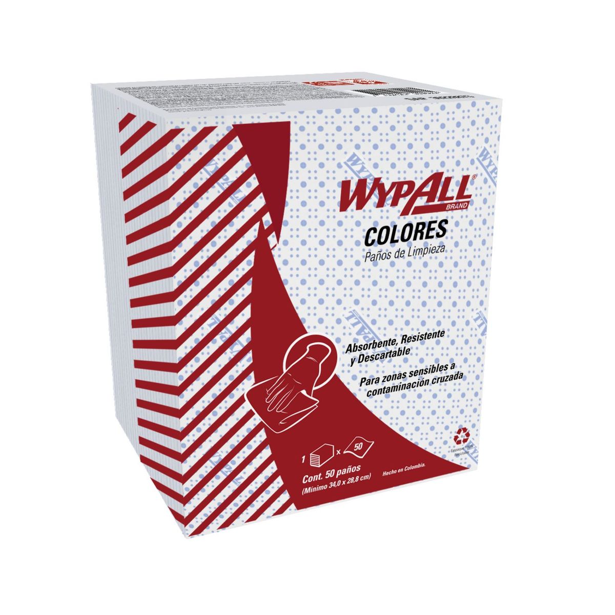 WYPALL - Paños de Limpieza WypAll Azul 50 unid