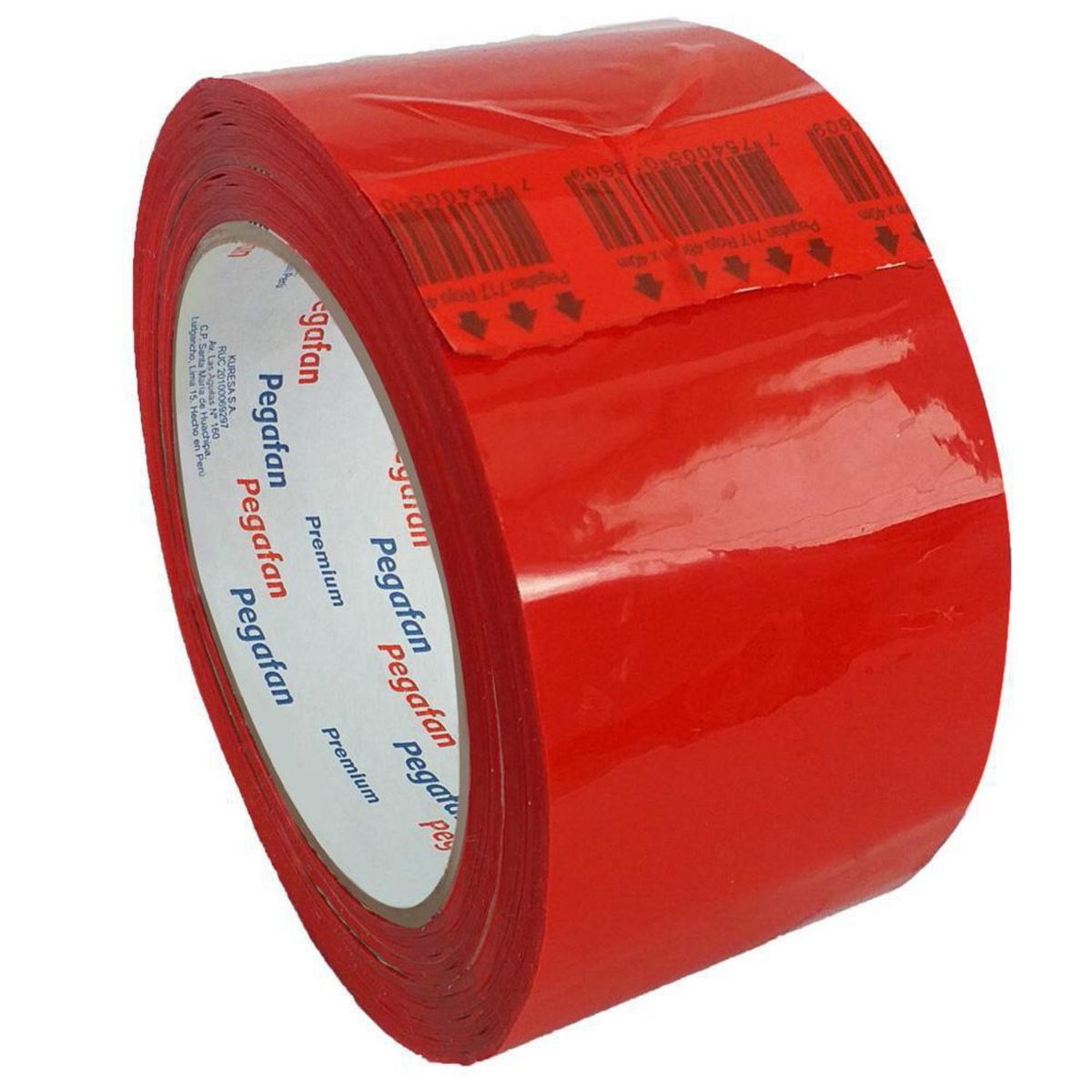 PEGAFAN - Cinta de Embalaje Rojo 48 mm. x 100 m.