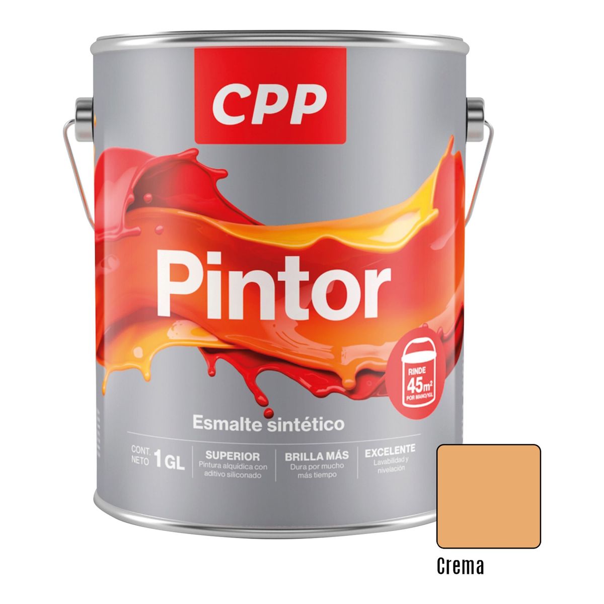 CPP - Esmalte Pintor Crema 1GL