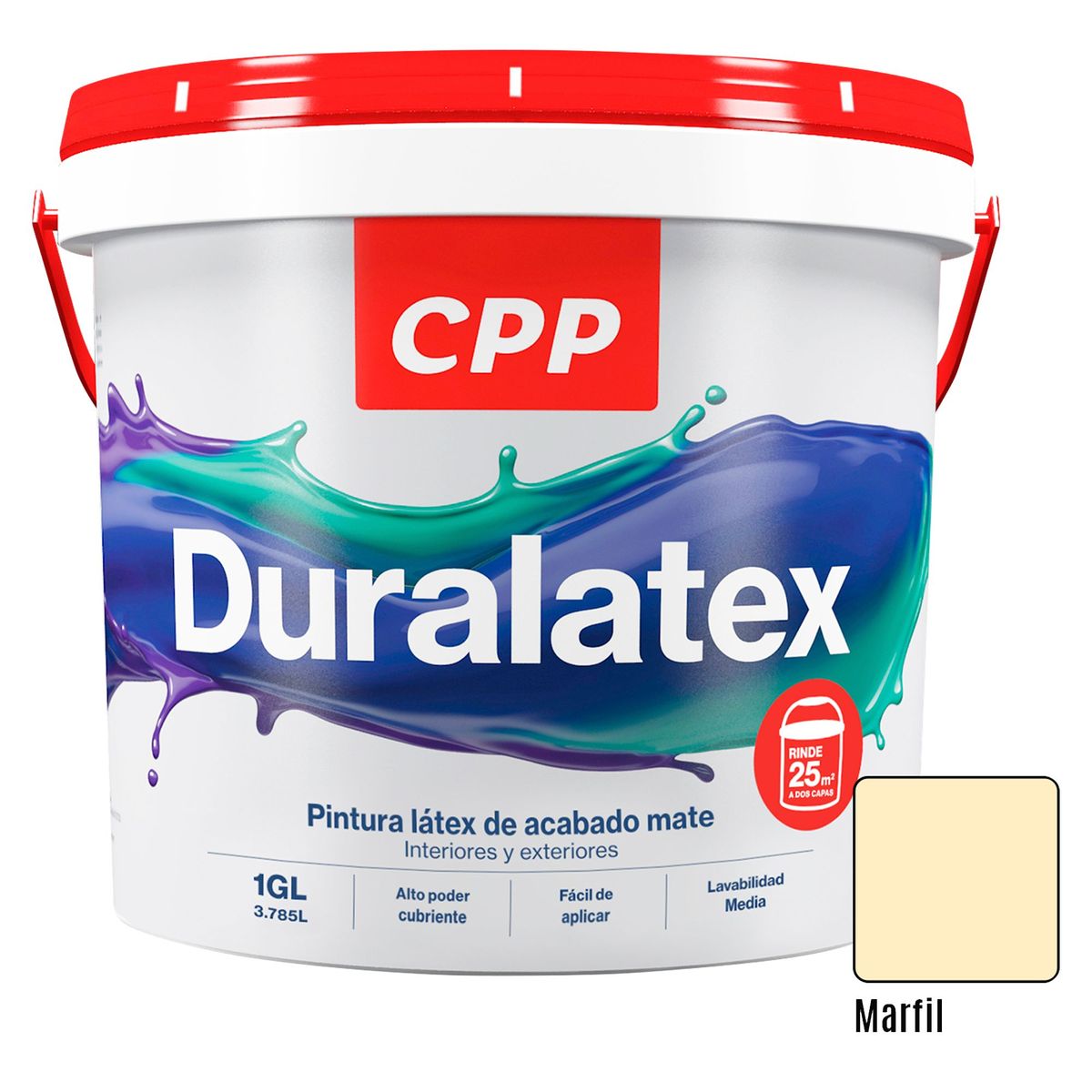 CPP - Pintura Duralatex Marfil 1GL