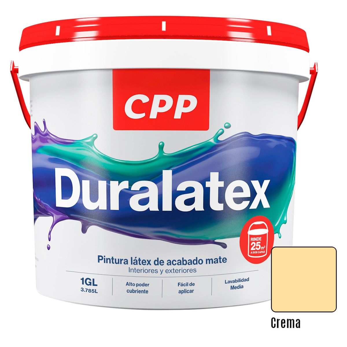CPP - Pintura Duralatex Crema 1GL
