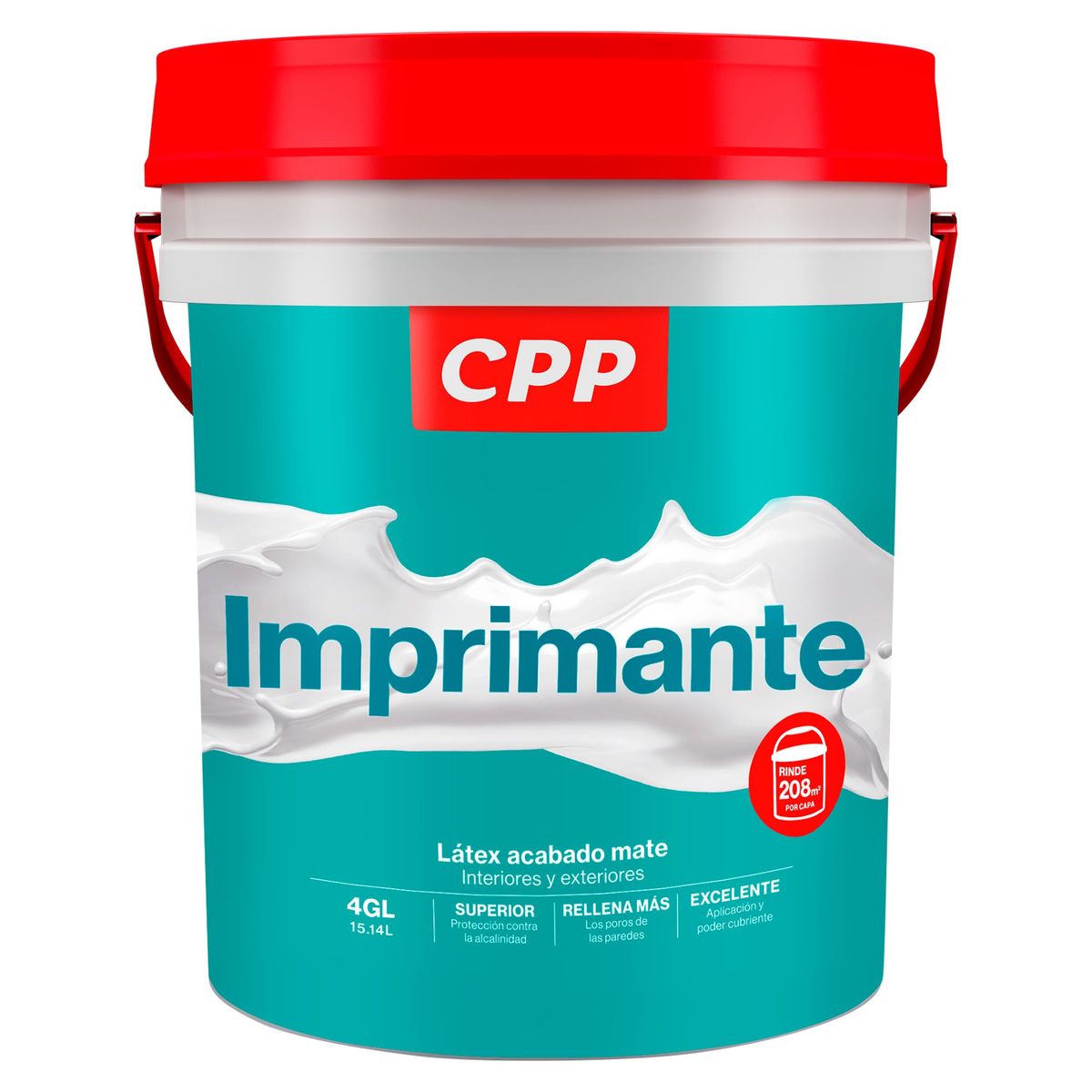 CPP - Base Imprimante Blanco 4 GL
