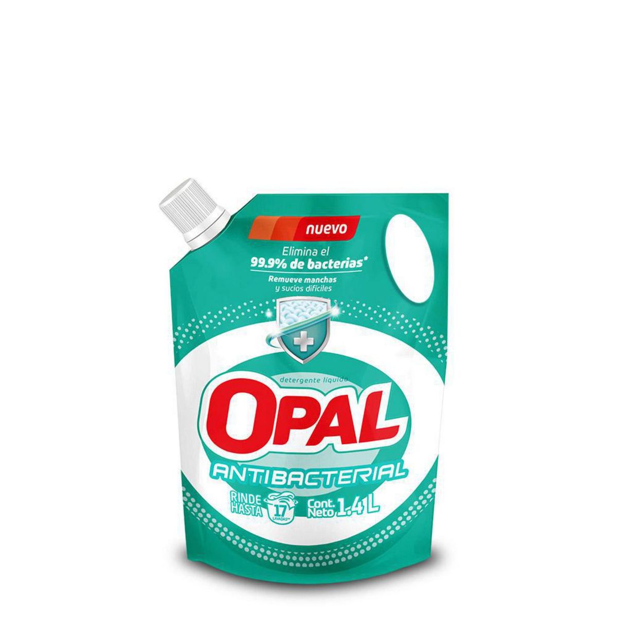 OPAL - Detergente Líquido Opal Antibacterial 1.4L