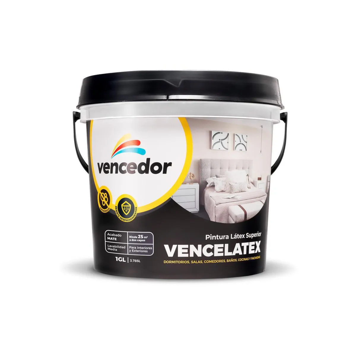 VENCEDOR - Pintura Vencelatex Humo 1GL