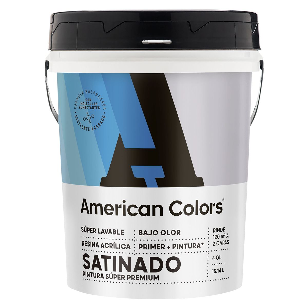 AMERICAN COLORS - Base American Satina Pastel 4gl