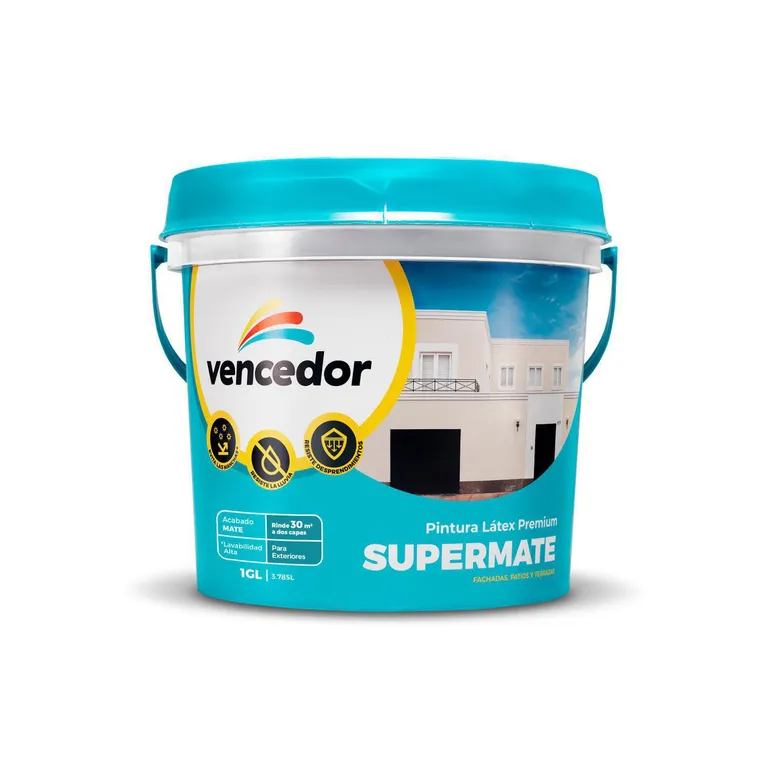 Base Supermate Exterior Pastel 1gl | Sodimac Perú