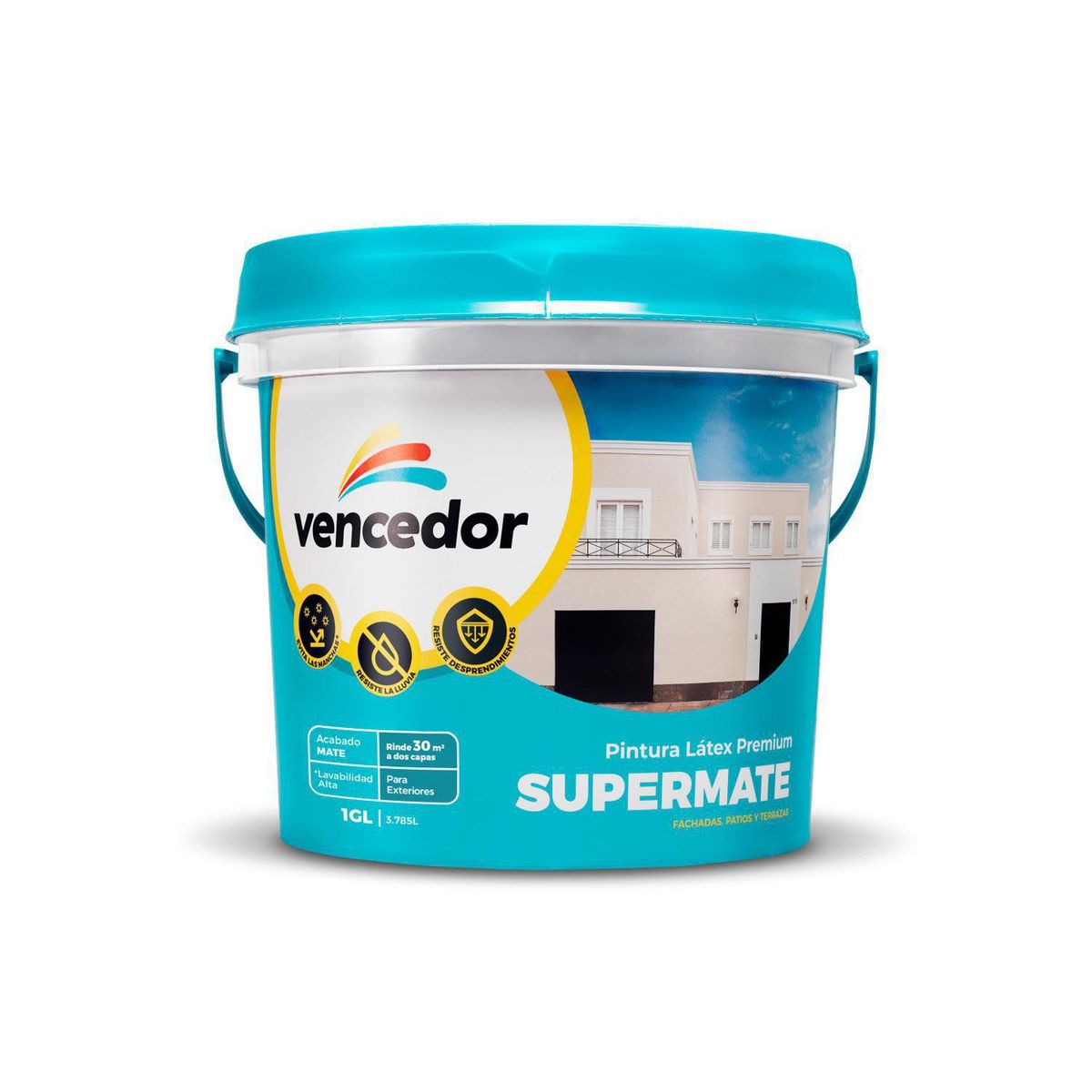 GENERICO - Base Supermate Exterior Pastel 1gl