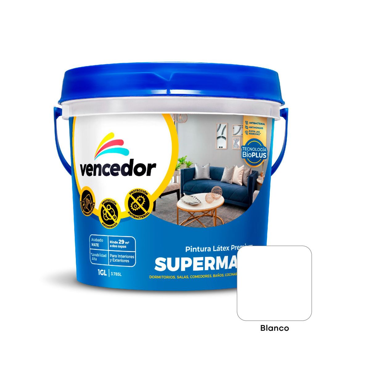 SUPERMATE - Base Supermate Anti Lleno 1gl